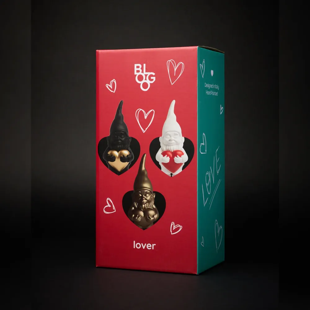 Statuetta Nano Bernardo “Lover” Gold