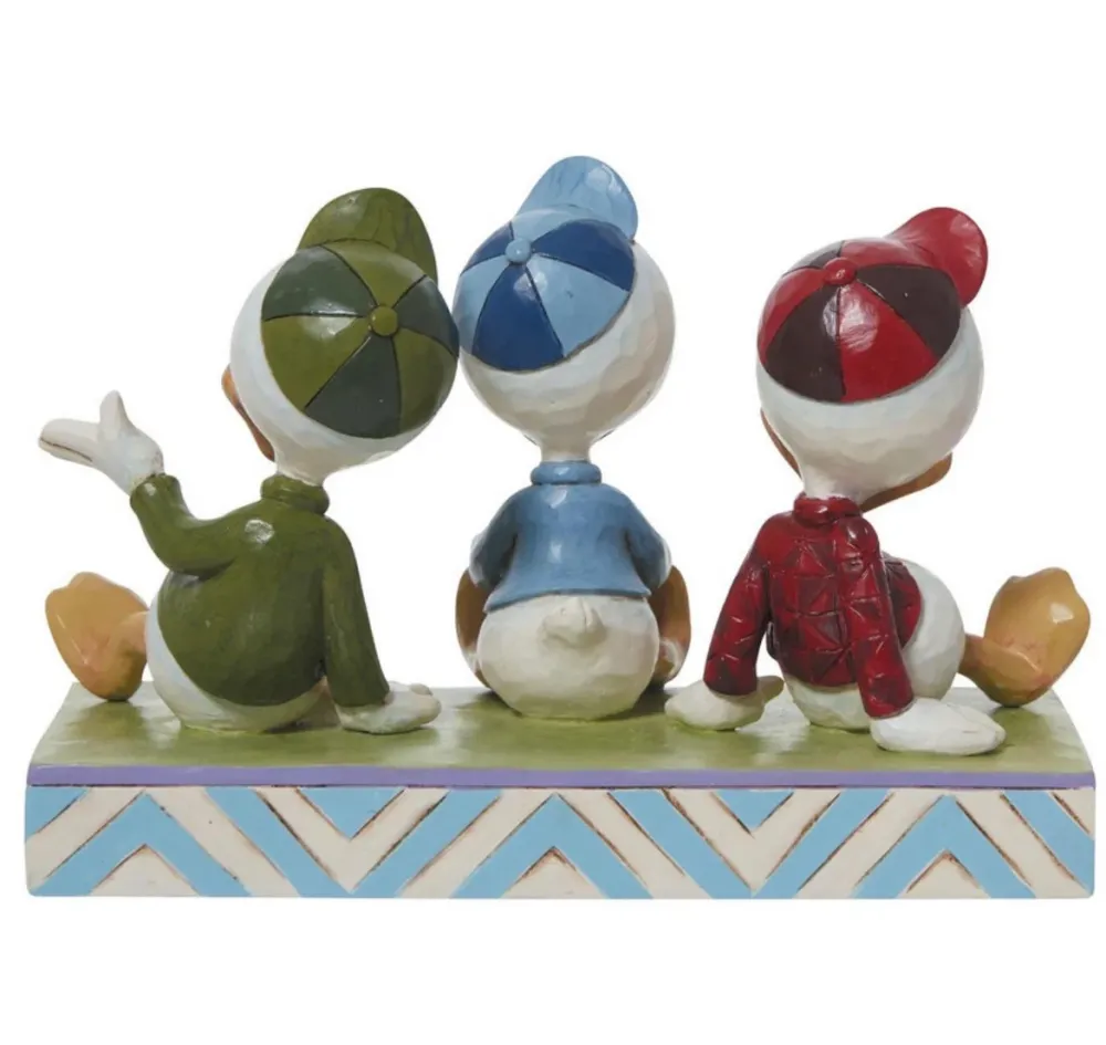 Statuetta Qui, Quo, Qua - Disney Traditions