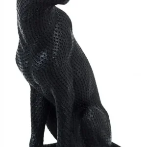 STATUETTA ZULU LEOPARDO L