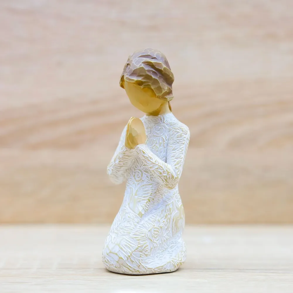 Statuina "Preghiera di pace" Willow Tree