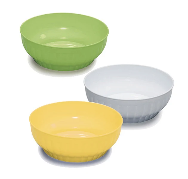 Stefanplast Insalatiera Costolata - ø 18 cm - BPA Free & Lavabile Lavastoviglie
