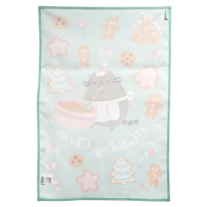 Strofinaccio da Cucina Natalizio Cotone - Pusheen il Gatto