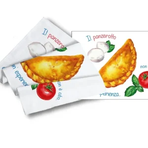 Strofinaccio polyestere 50x70cm panzerotto