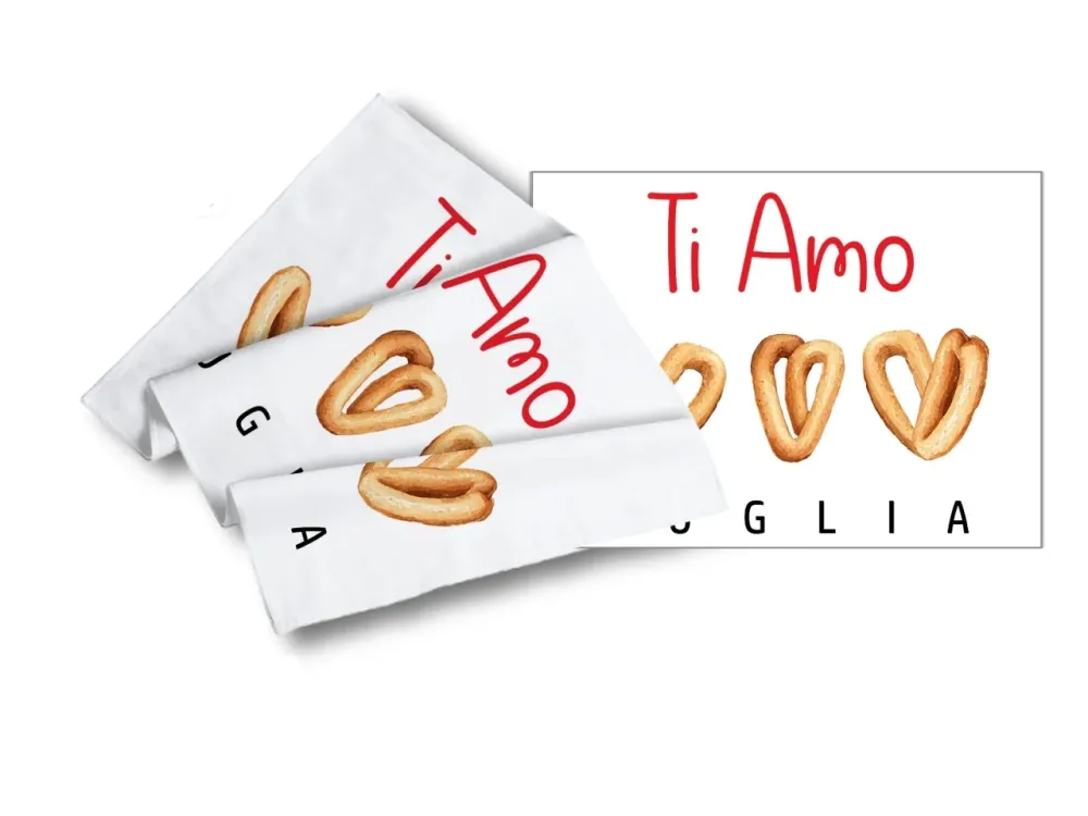Strofinaccio polyestere 50x70cm taralli