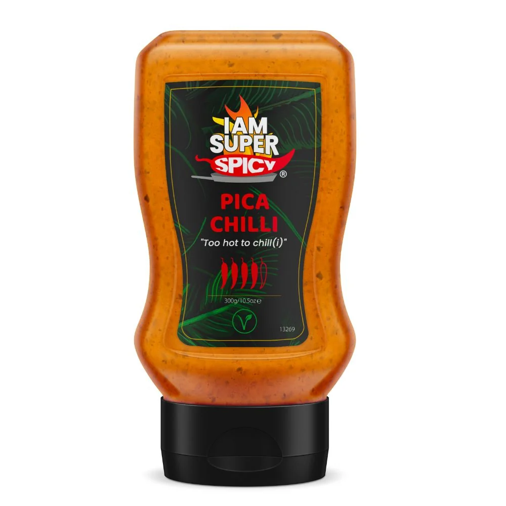I Am Super Spicy Pica Chili, salsa piccante da 300g