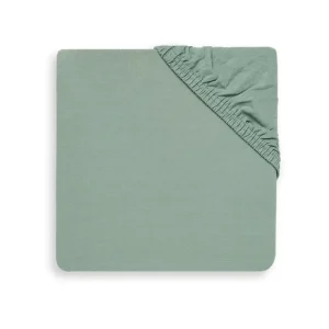 <tc>Jollein</tc> Lenzuolo matrimoniale Jersey Ash Green 60x120cm