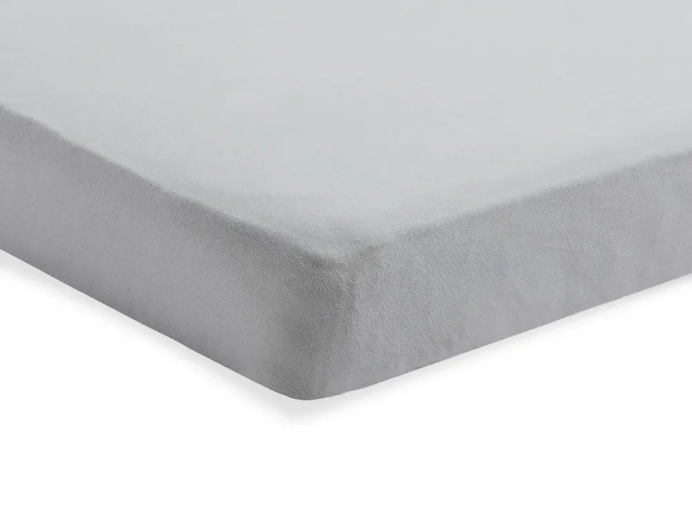 Jollein Lenzuolo matrimoniale Jersey Soft Grey 75x150cm