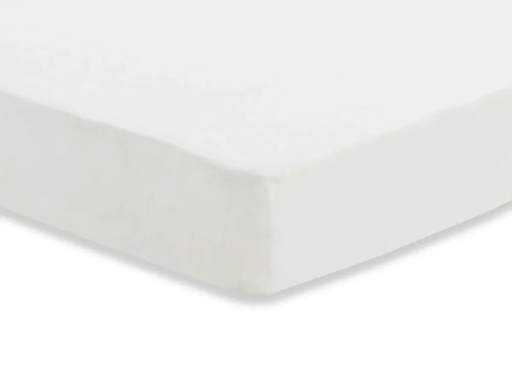 Jollein Lenzuolo pieghe cotone bianco 70x140cm