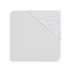 <tc>Jollein</tc> Lenzuolo pieghe Jersey Bianco 40x90cm