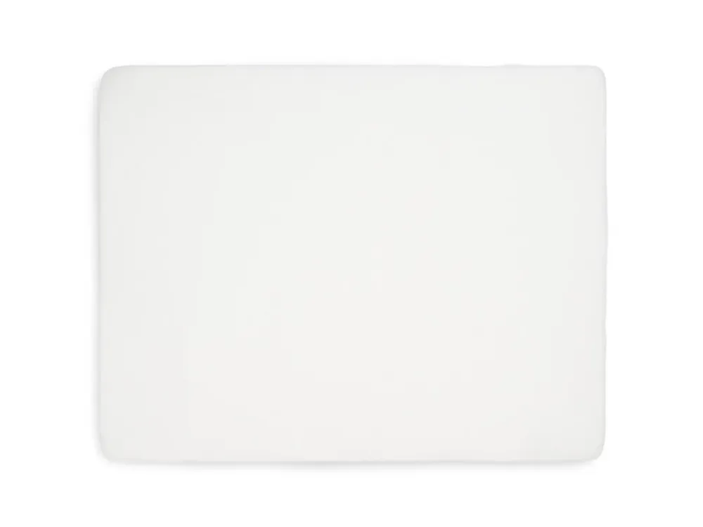 Jollein Lenzuolo pieghe Jersey Bianco 40x90cm 2 pezzi