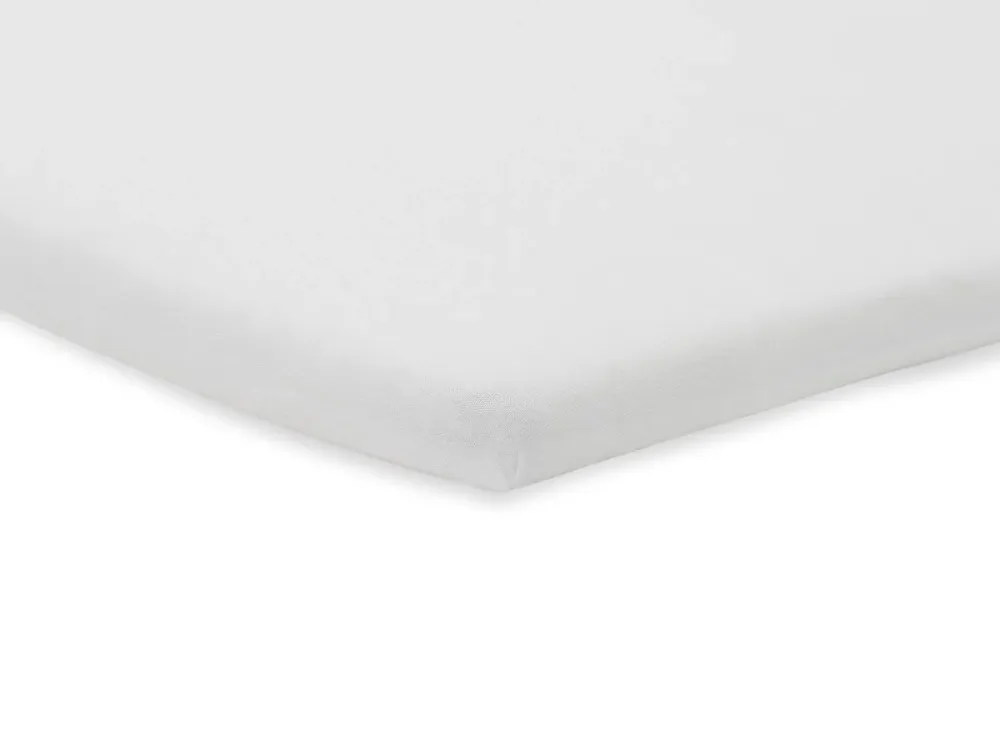Jollein Lenzuolo pieghe Jersey Bianco 40x90cm 2 pezzi