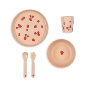 <tc>Konges Slojd</tc> Set di stoviglie per bambini Fragola