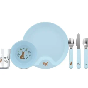 <tc>Mepal</tc> Set di stoviglie per bambini Mio Forest Friends 6-Piece