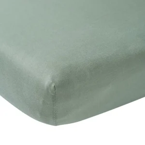 <tc>Meyco</tc> Lenzuolo matrimoniale Jersey Stone Green 70x140/150 cm