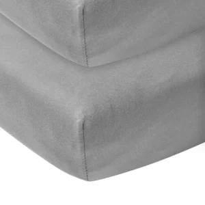 <tc>Meyco</tc> Lenzuolo pieghe Jersey 2St 50X90 Grigio