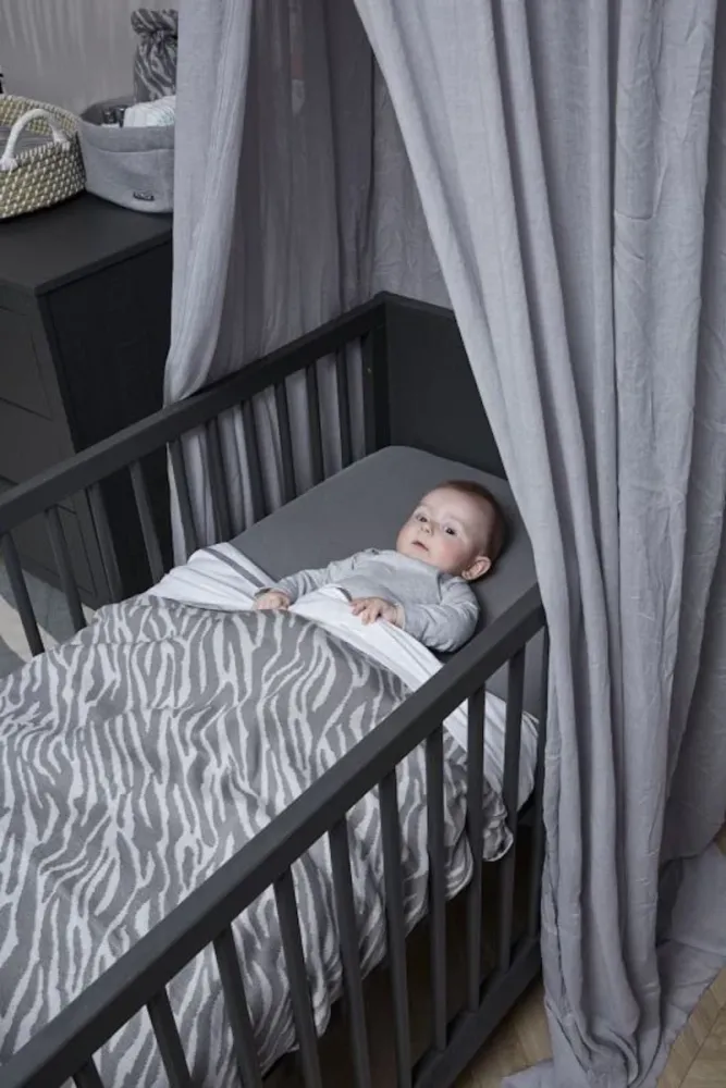 Meyco Lenzuolo pieghe Jersey 2St 50X90 Grigio