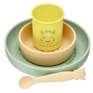 <tc>Sophie de Giraf</tc> Stoviglie per bambini 4St