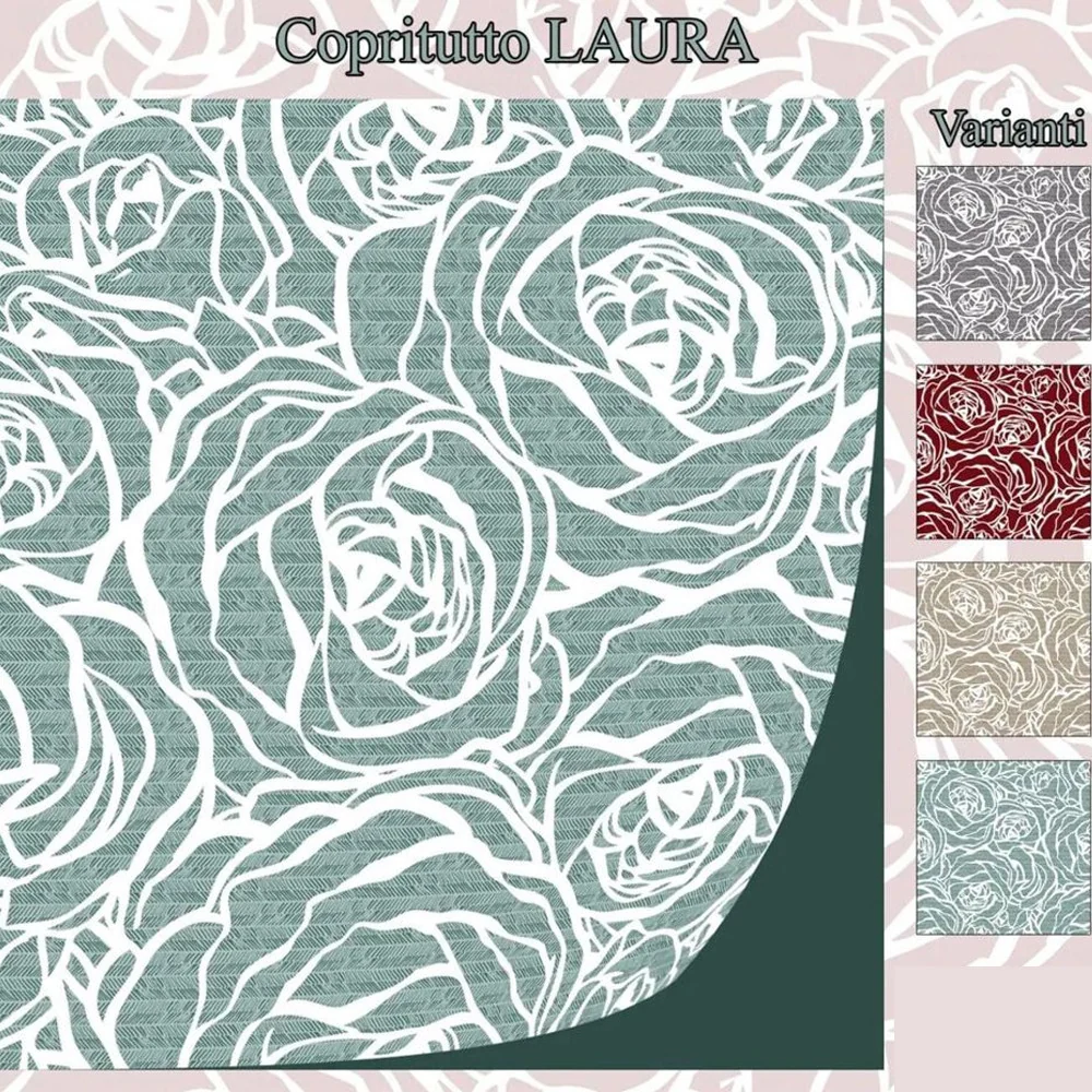 Telo Copritutto Foulard Multiarredo Divano Letto Poltrona Vari Colori Laura