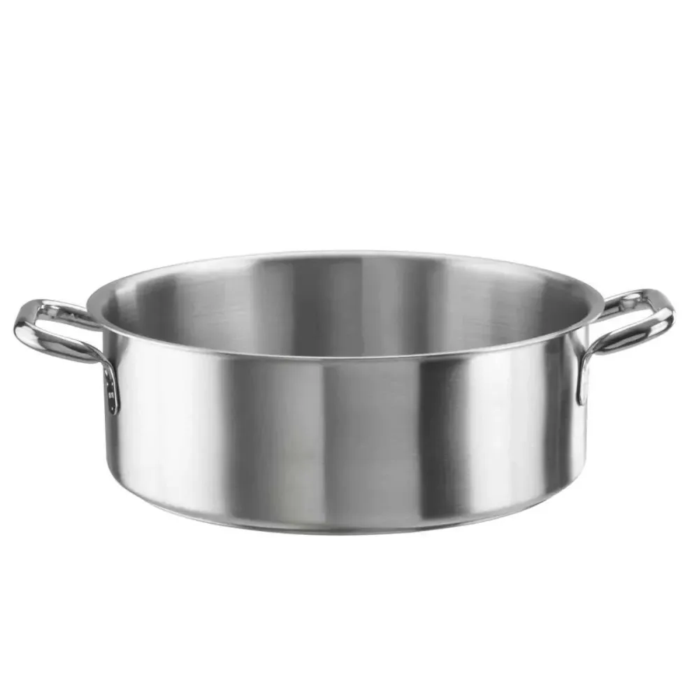 Tender casseruola bassa 2 manici ø 28 h 9,5