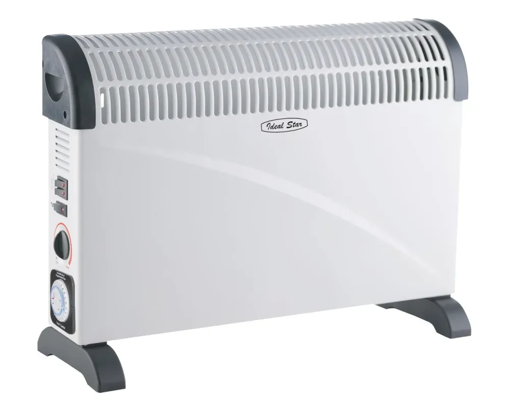 termoconvettore ventilato & timer 750/1250/2000 watt