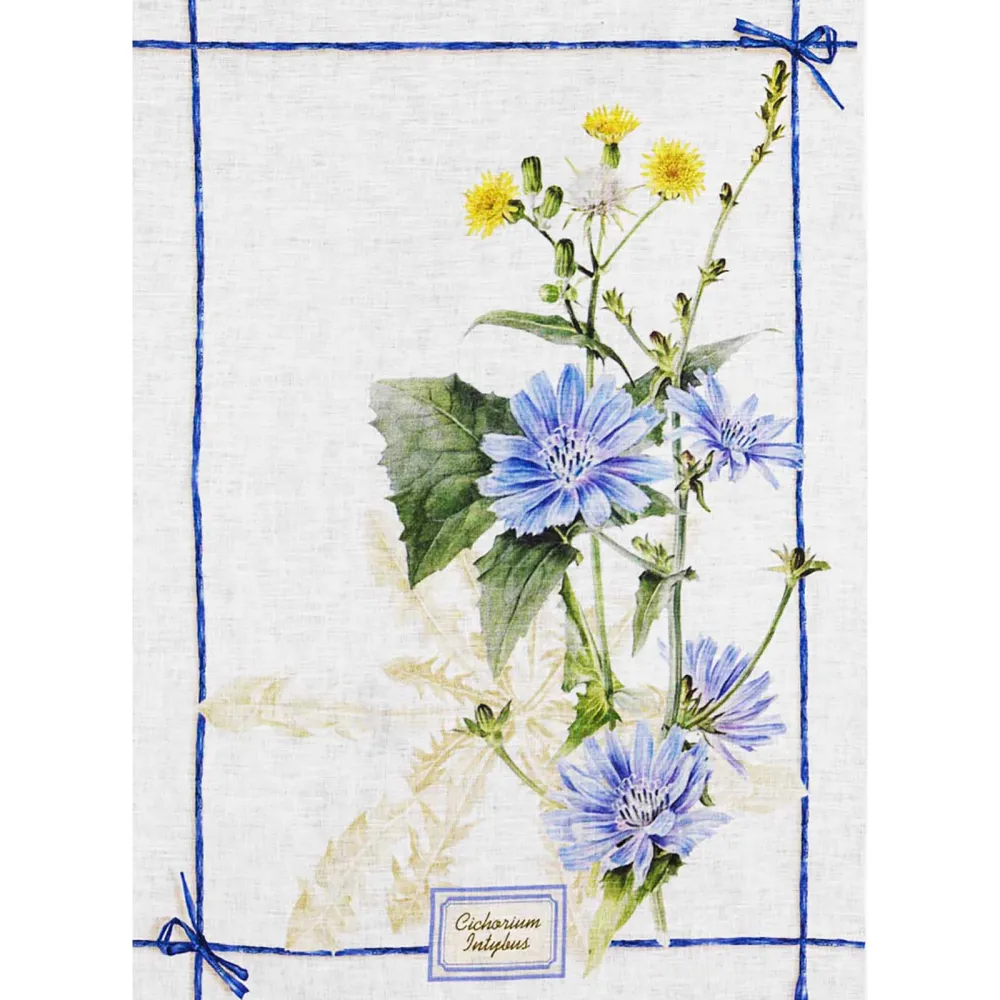 Tessitura Toscana Strofinaccio Fragrance Blu 50x70 cm Lino
