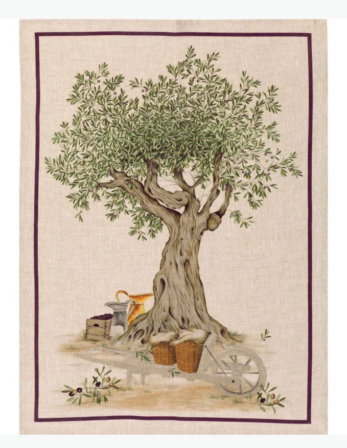 Tessitura Toscana Teleria DOP Tovaglia di lino 270x170 CM