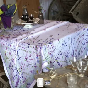 Tessitura Toscana Teleria SPIGO Tovaglia di lino 270x170CM
