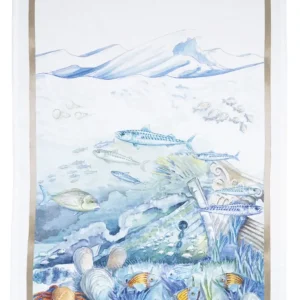 Tessitura Toscana Telerie ISUELA CANOVACCIO DA CUCINA DI LINO 50X70CM