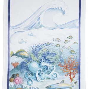 Tessitura Toscana Telerie ISUELA CANOVACCIO DA CUCINA DI LINO 50X70CM