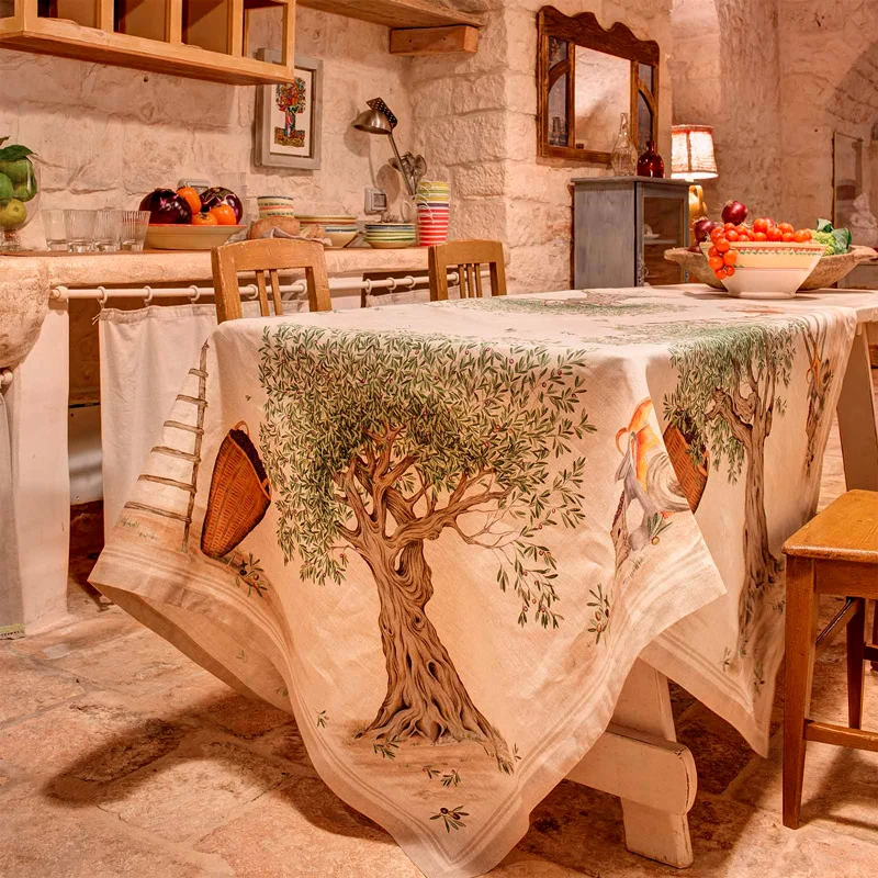 Tessitura Toscana Tovaglia Dop Lino 160x230 cm