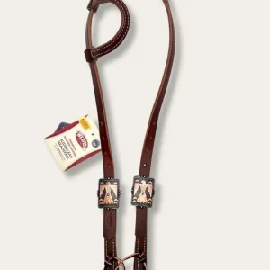 Testiera per cavallo Designer Thunderbird Heel Buckle di Weaver Leather
