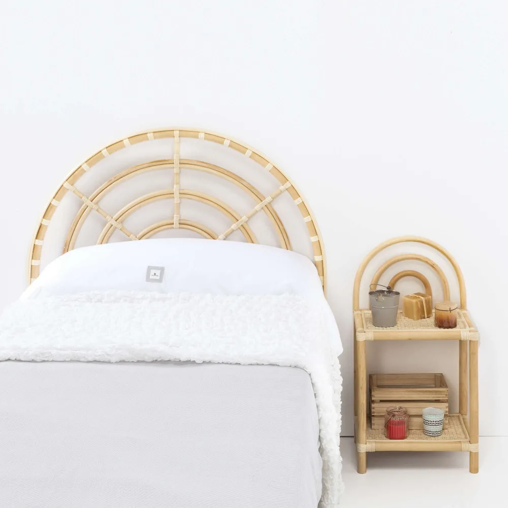 Testiera rattan per letto di 90x200 cm · RQ700C-N99