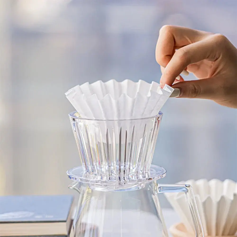 Timemore Crystal Eye B75 Plast Dripper - Trasparente