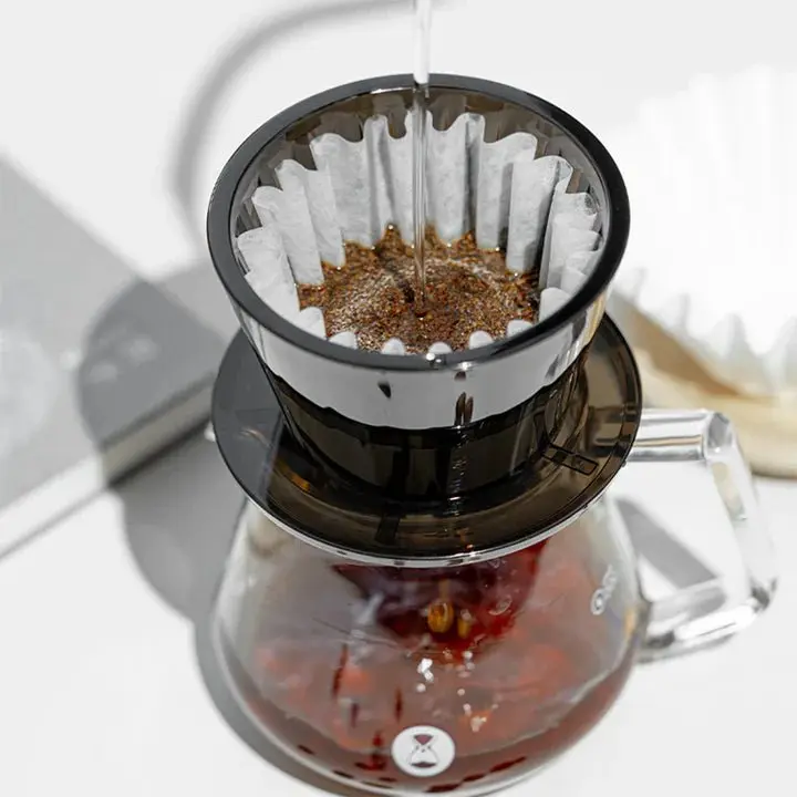 Timemore Crystal Eye B75 Plast Dripper - Ambra Nero