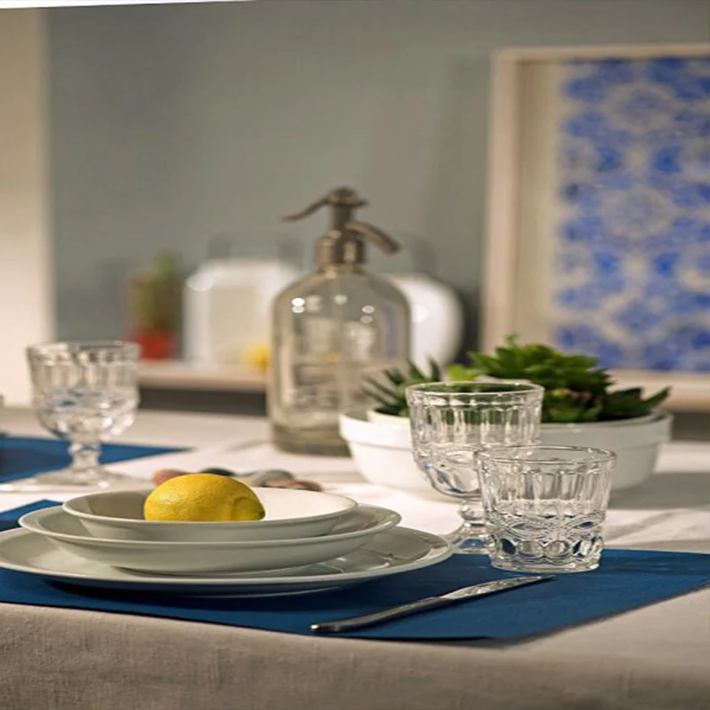 Tognana set 6 Bicchieri Solange Grigio 265cc