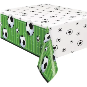 Tovaglia 3D Calcio, festa di calcio, 1,3 x 2,1 m