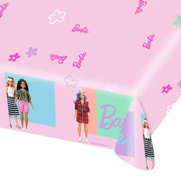 Tovaglia carta Barbie Sweet Life 120x180cm