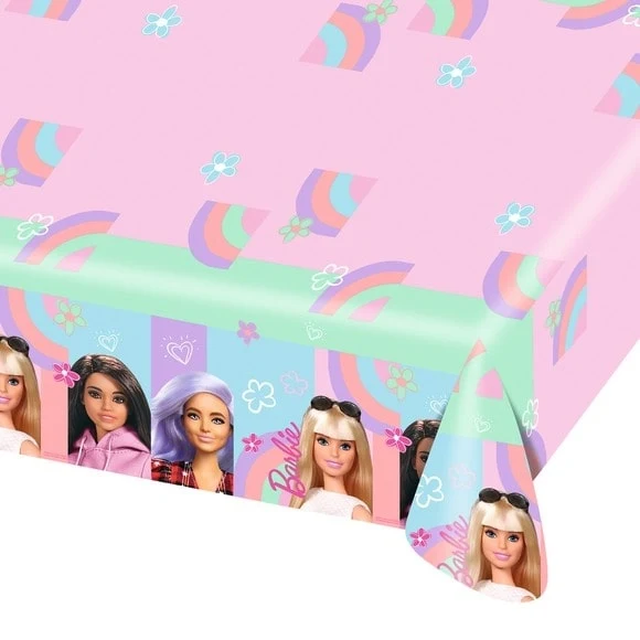 Tovaglia carta Barbie Sweet Life 120x180cm