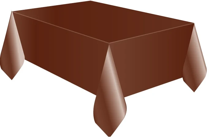 Tovaglia Cm.100x100 Tessuto Non Tessuto Confezione 25 Pezzi Marrone