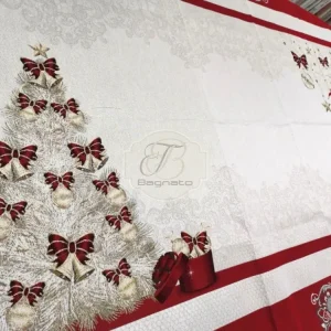 Tovaglia Desiring Christmas Silver