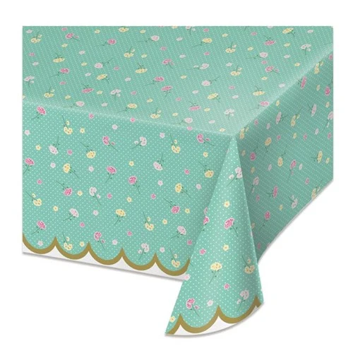 Tovaglia Fairy, Floral Fairy, lavabile, 1,37 x 2,59 m