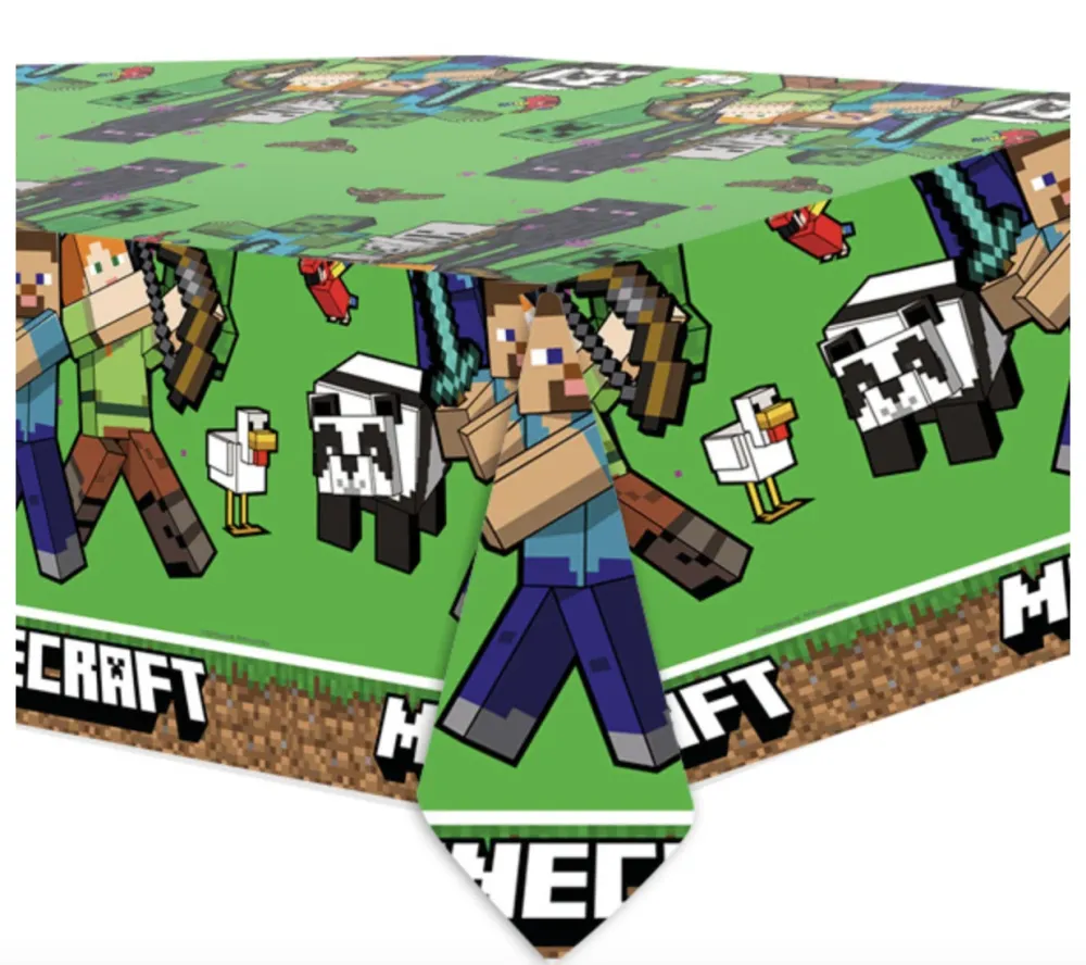 Tovaglia Minecraft TNT, 1,8 × 1,2 m