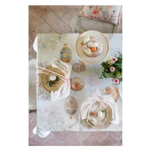 Tovaglia pasquale Blanc Mariclo' Rococo Collection