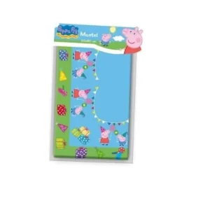 1 TOVAGLIA PLASTICA TEMA PEPPA PIG 120x180CM