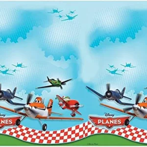 1 TOVAGLIA PLASTICA TEMA PLANES 120x180CM
