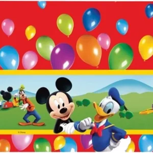 1 TOVAGLIA PLASTICA TEMA TOPOLINO 120x180 CM