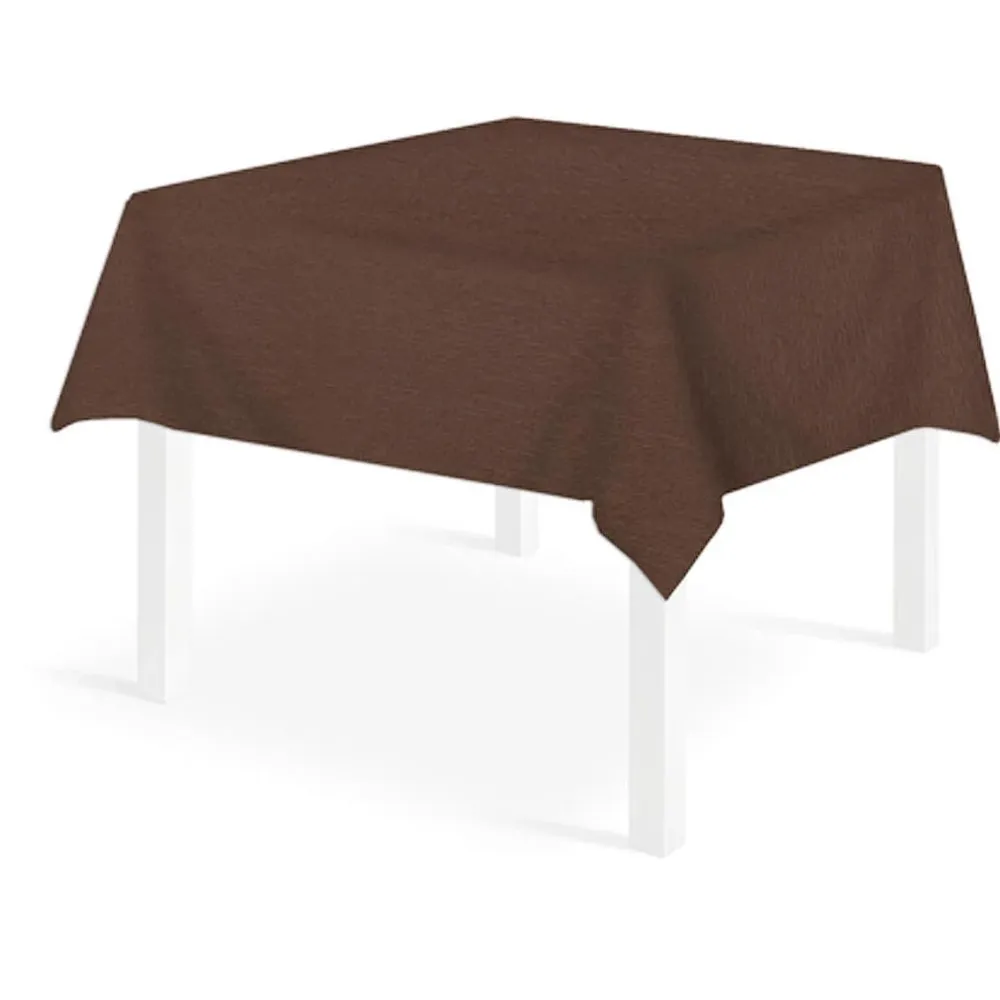 Tovaglia Stoffa Cacao Monolin Quadrata cm. 150X150 - 12 pz.