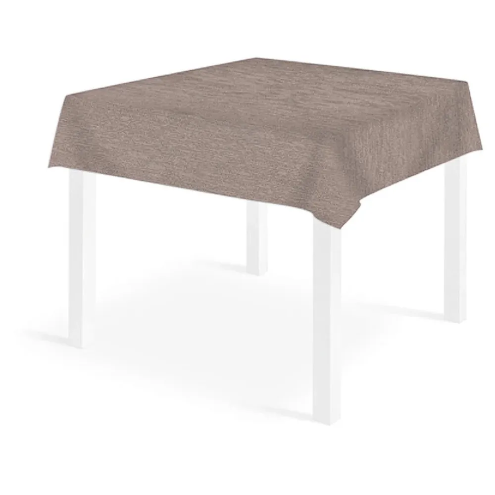 Tovaglia Stoffa Creta Monolin Quadrata cm. 120X120 - 12 pz.