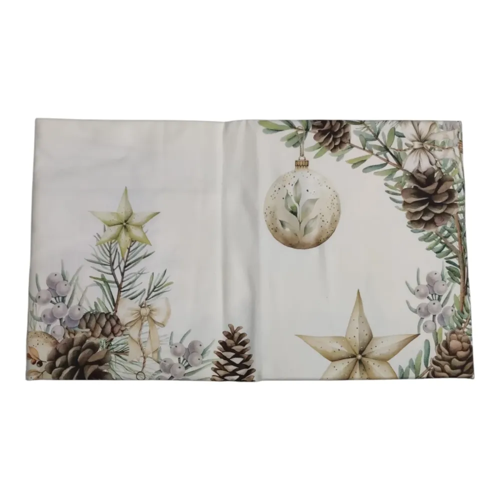 Tovaglia da Tavola 140x240 Pine Cones Natale Piazza Pitti