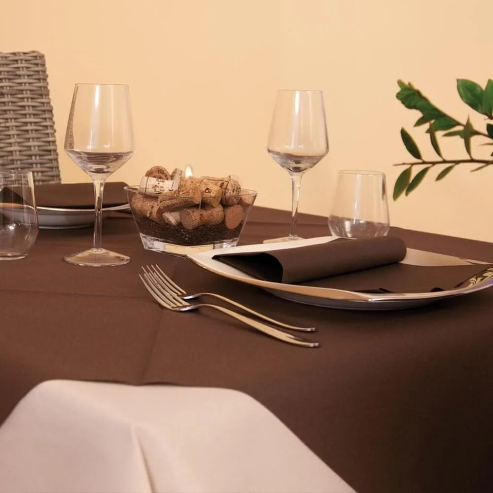 Tovaglia Tnt Cacao Superior cm. 120X120 - 120 pz.